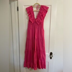 House of Harlow 1960 Vibrant Pink Dress